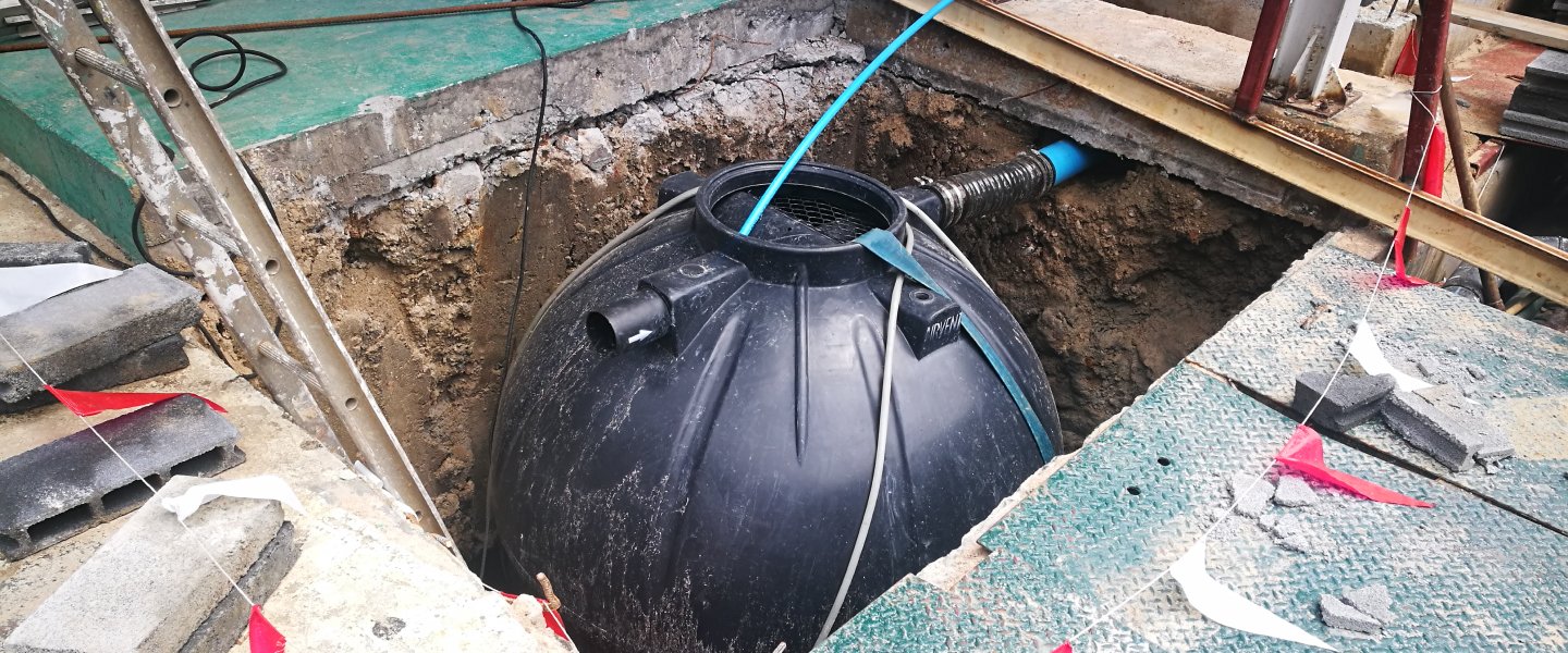 septic tank ibeing repaired Hiram GA